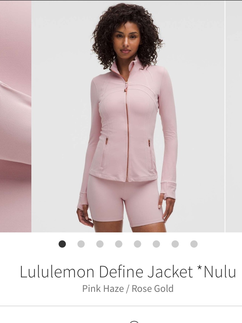 Lululemon Define Jacket *Nulu Size 10
